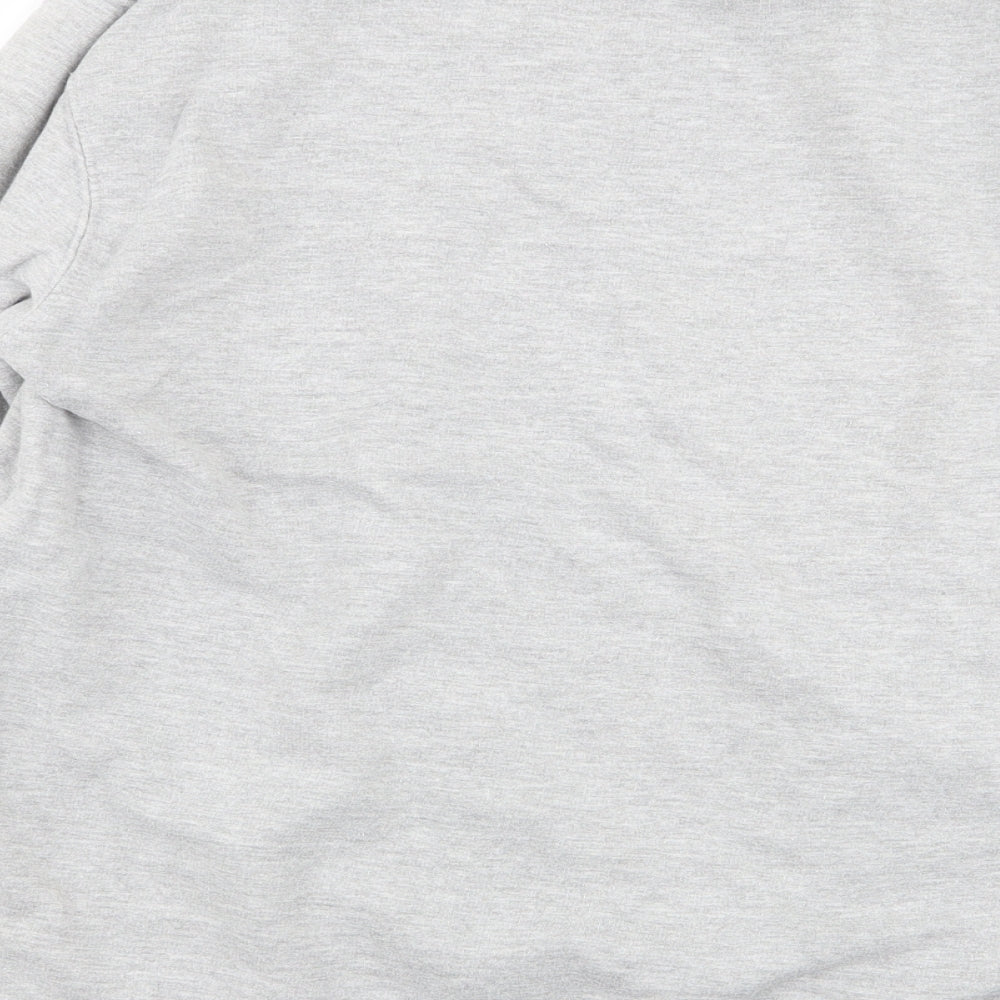 Awdis Mens Grey   Pullover Jumper Size L