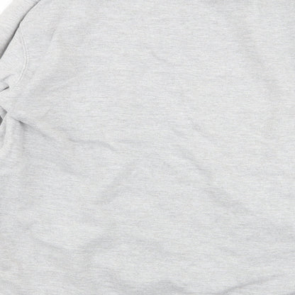 Awdis Mens Grey   Pullover Jumper Size L