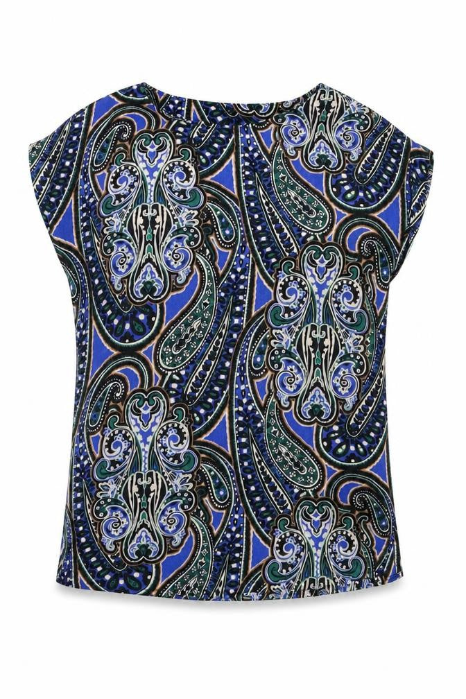 Womens UK Size 8 NEXT Multicoloured Basic Blouse