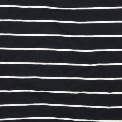 New Look Womens Multicoloured Striped  A-Line Skirt Size 8  - Stretch waistband