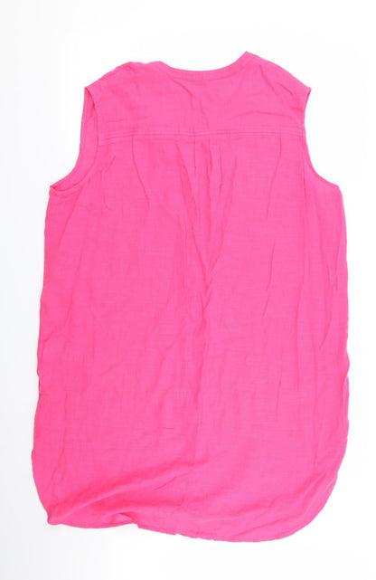 M&S Womens Pink   Fit & Flare  Size 14