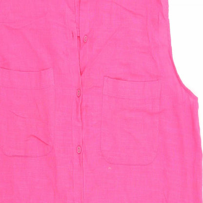 M&S Womens Pink   Fit & Flare  Size 14