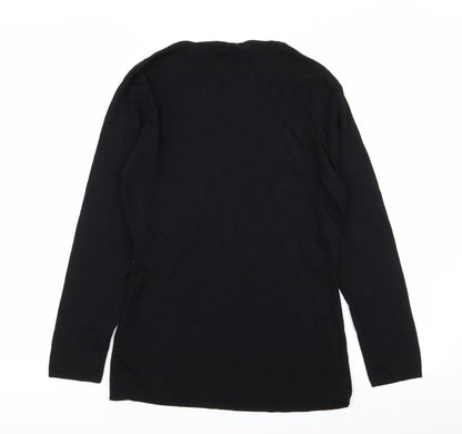 Womens UK Size L Reflections Black Pullover Jumper