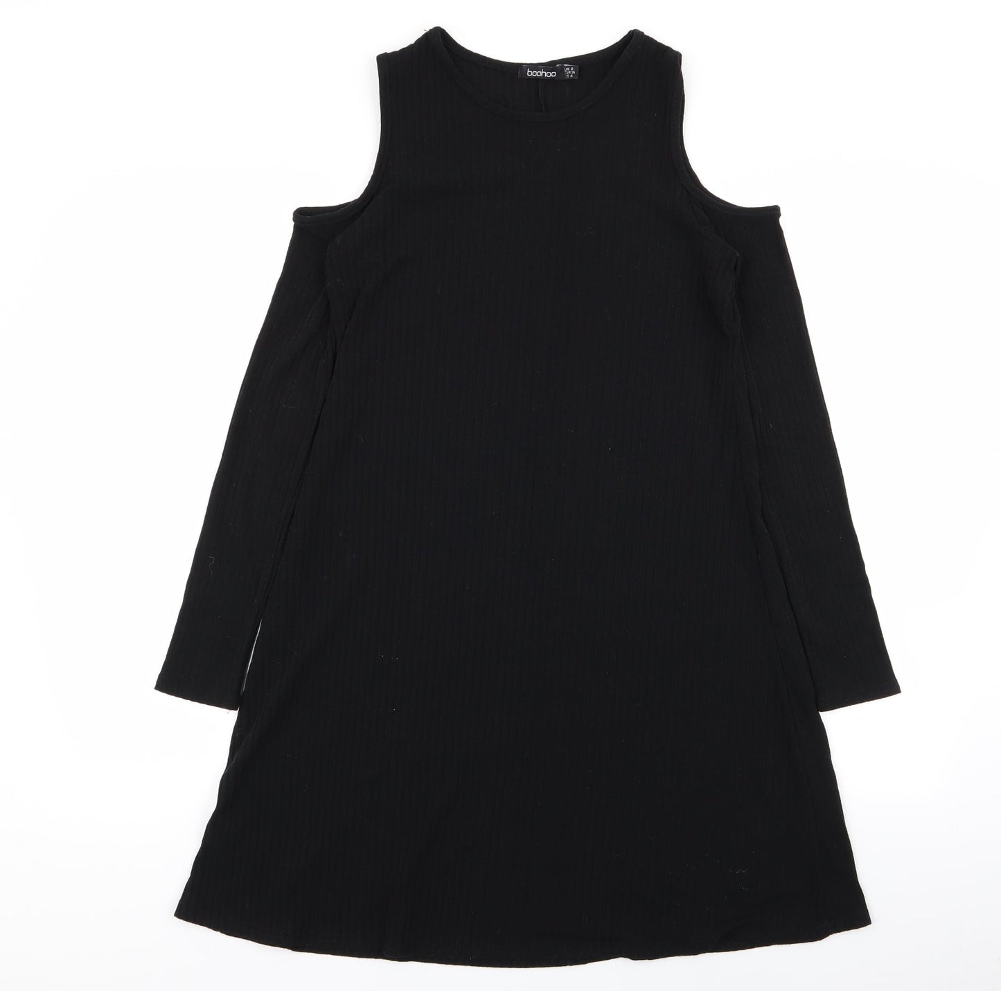 Boohoo Womens Black   Fit & Flare  Size 8