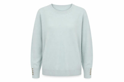 Womens UK Size 12 M&Co Blue Pullover Jumper