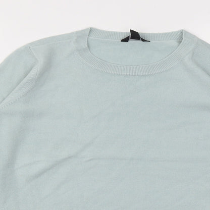 Womens UK Size 12 M&Co Blue Pullover Jumper