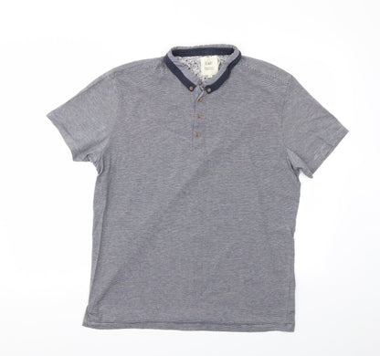 Easy Mens Blue    Polo Size XL