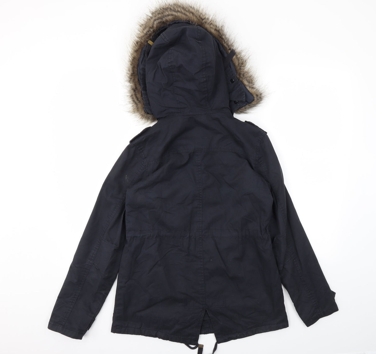 NEW LOOK  Womens Black   Jacket Coat Size 8