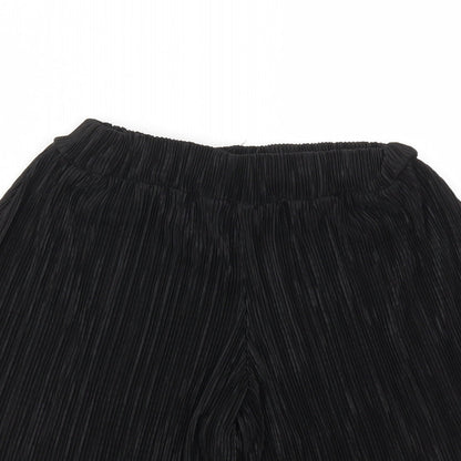 NEXT Girls Black   Cut-Off Shorts Size 4 Years