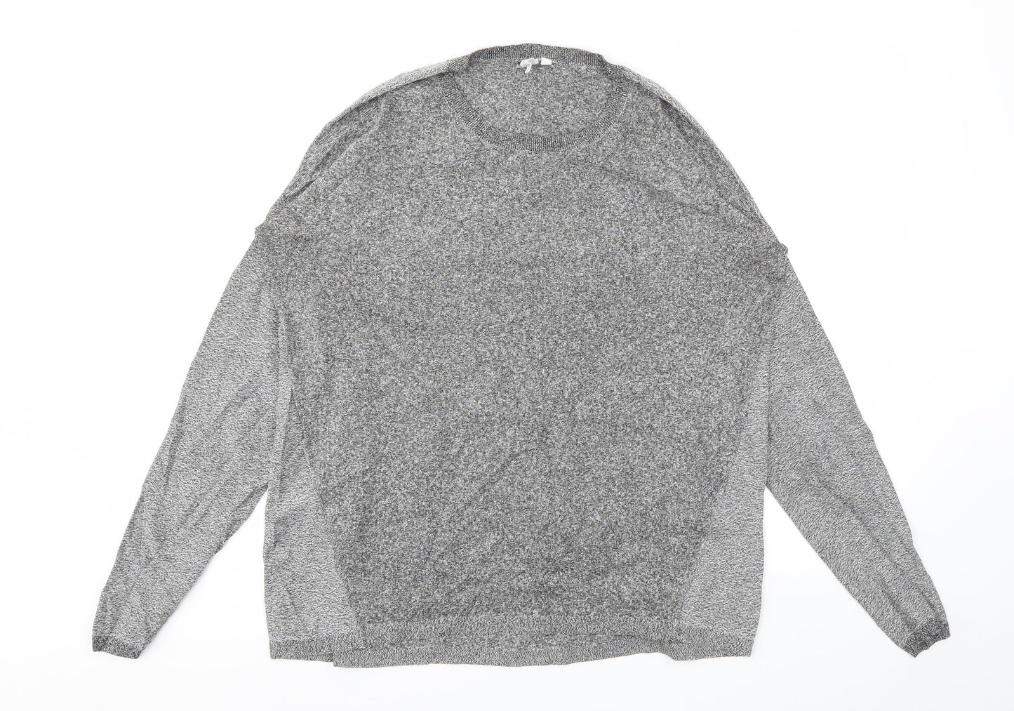Womens UK Size M Preworn Grey Pullover Jumper