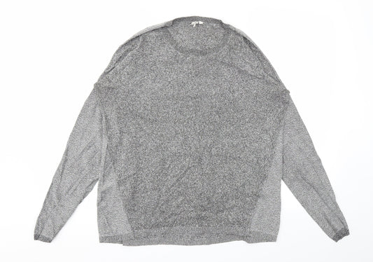 Womens UK Size M Preworn Grey Pullover Jumper