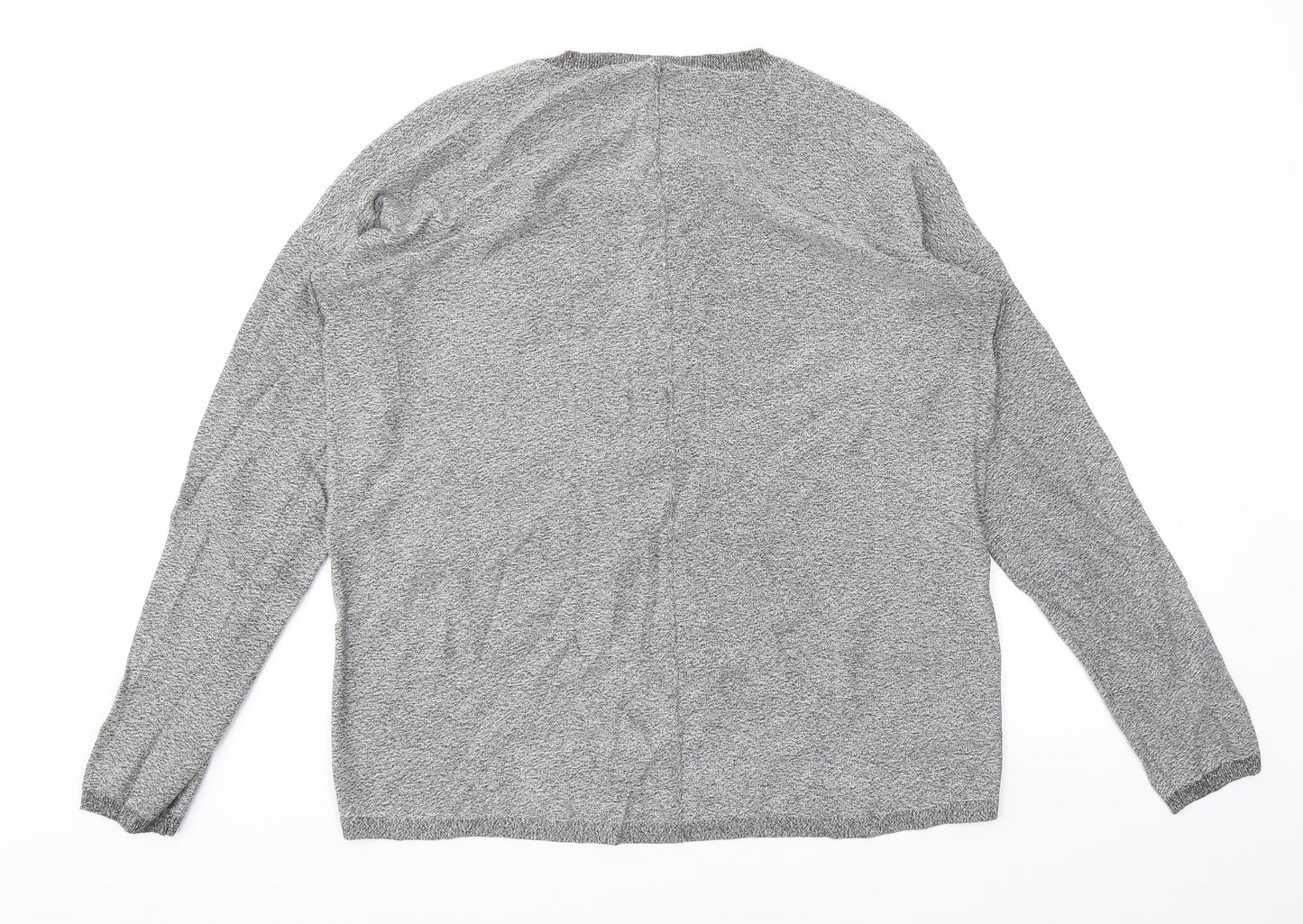 Womens UK Size M Preworn Grey Pullover Jumper