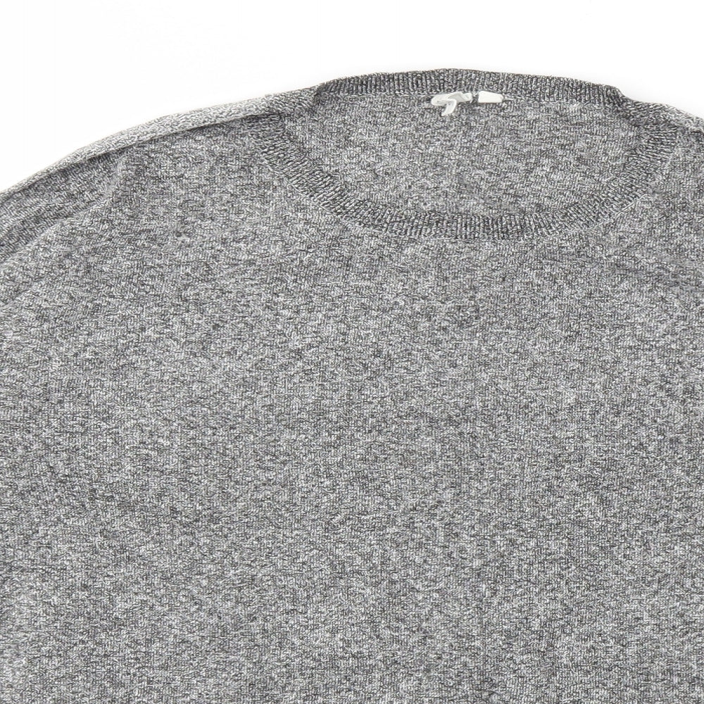 Womens UK Size M Preworn Grey Pullover Jumper