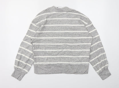 Womens UK Size 6 M&S Grey Pullover Jumper