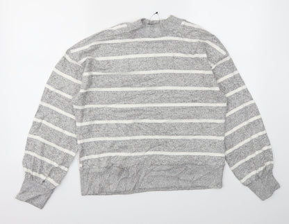 Womens UK Size 6 M&S Grey Pullover Jumper