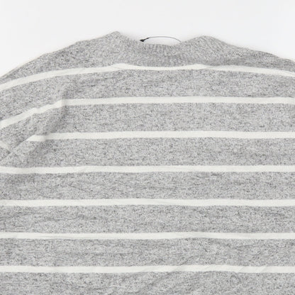 Womens UK Size 6 M&S Grey Pullover Jumper