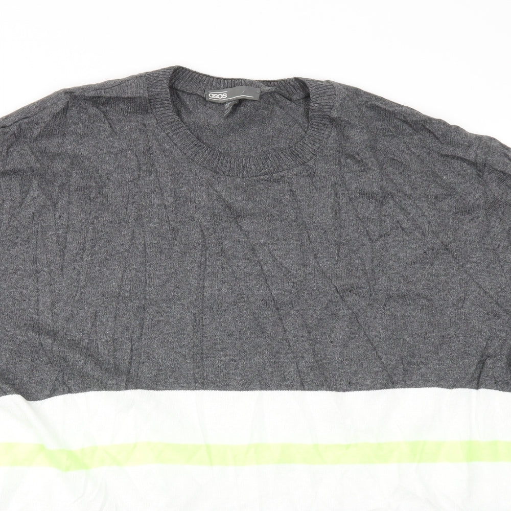Womens UK Size 3XL ASOS Multicoloured Pullover Jumper