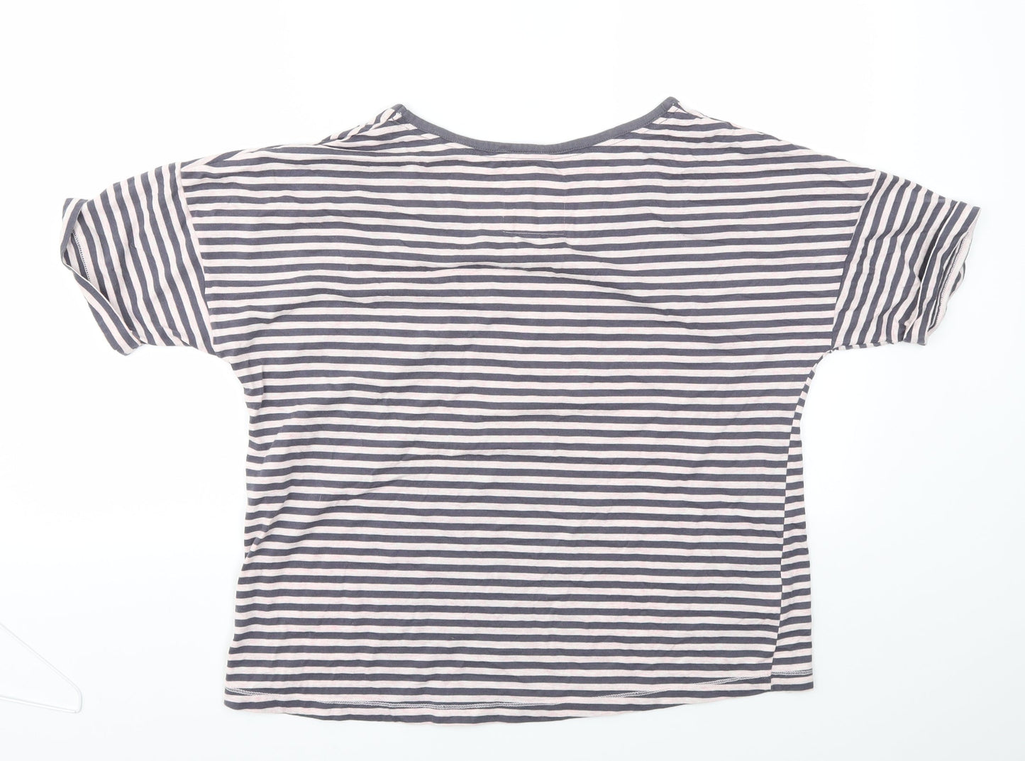 Womens UK Size 14 Debenhams Multicoloured Basic T-Shirt