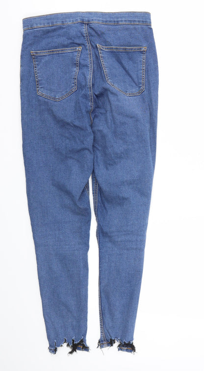 Topshop Womens Blue   Skinny Jeans Size 30 L30 in