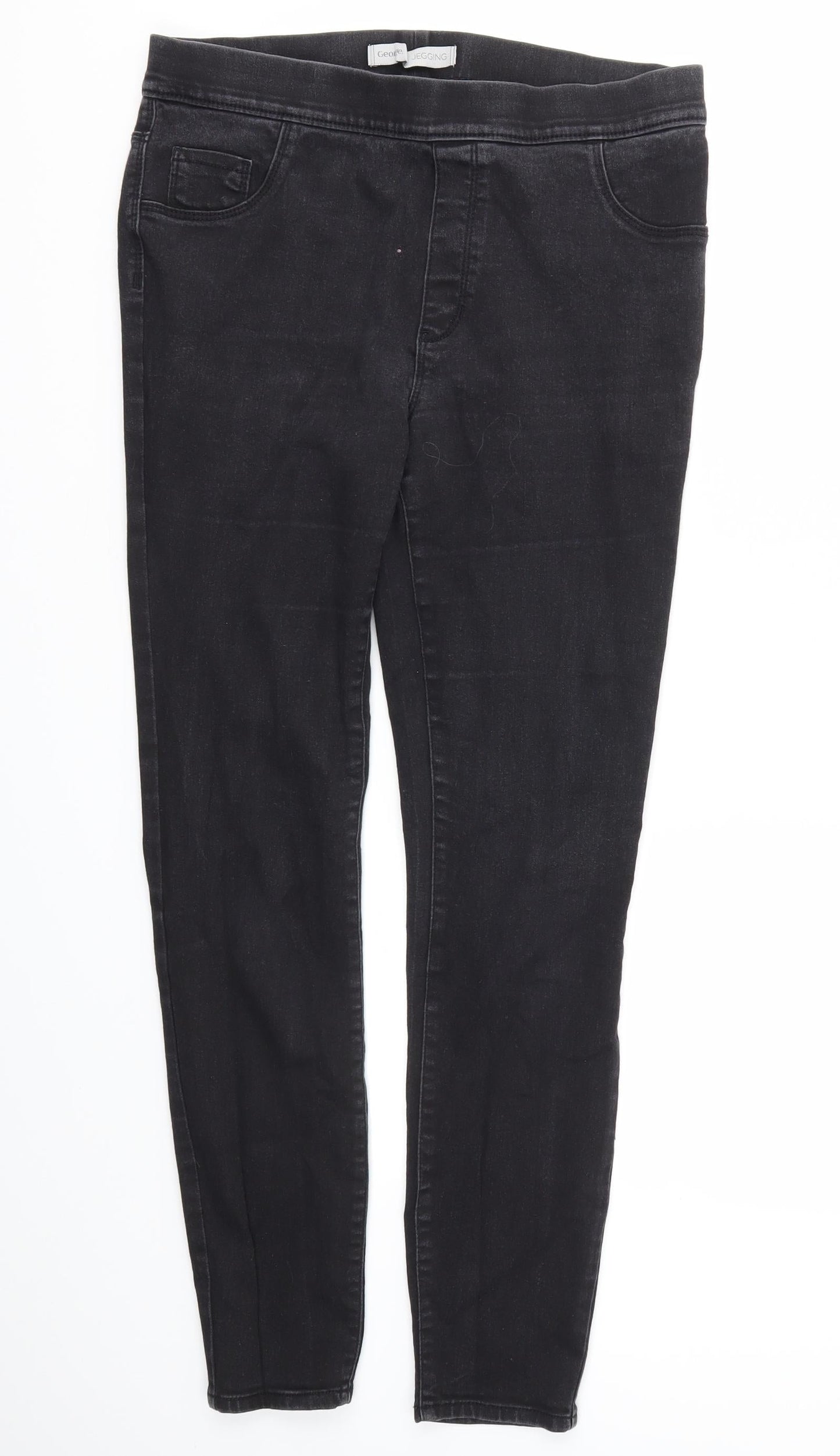 George Womens Black   Skinny Jeans Size 12 L27 in