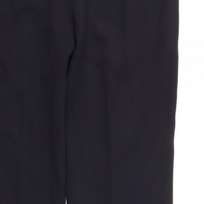 Womens UK Size 12 Preworn Regular Fit  Blue Trousers
