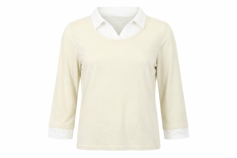 Bonmarché Womens Beige Pullover Jumper Size 10