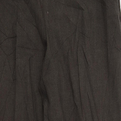 M&S Womens Brown   Trousers  Size 14 L28 in