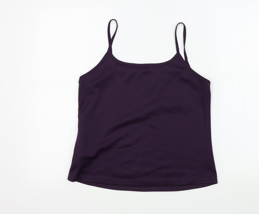 collection Womens Purple   Basic T-Shirt Size 12