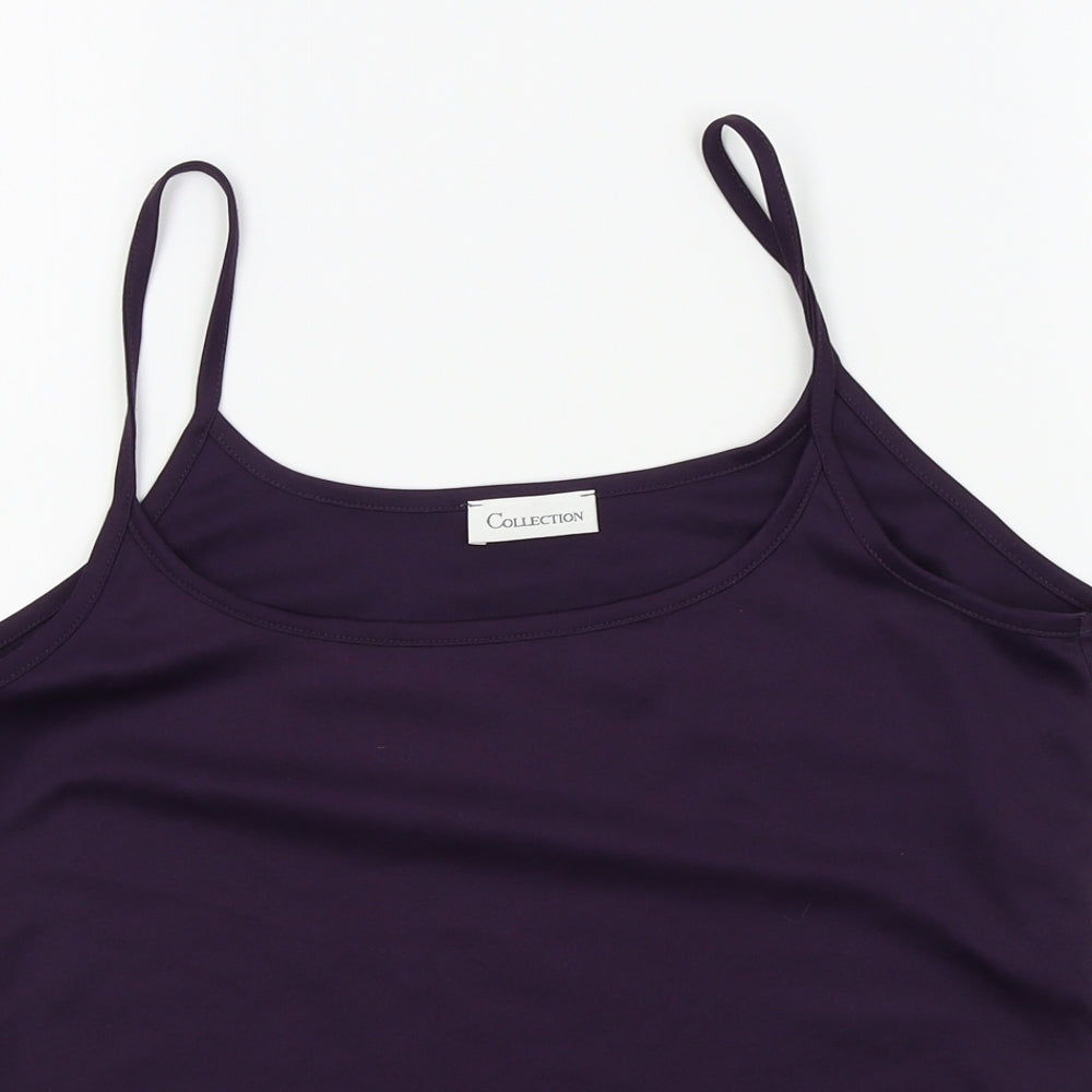 collection Womens Purple   Basic T-Shirt Size 12