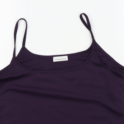 collection Womens Purple   Basic T-Shirt Size 12