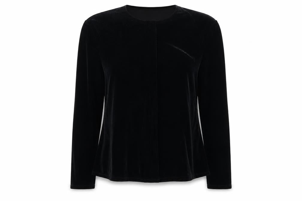 Womens UK Size 14 M&S Black Cape Jumper