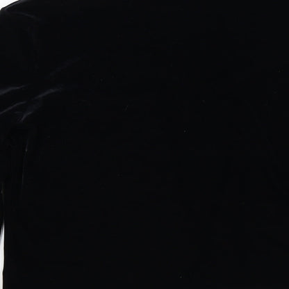 Womens UK Size 14 M&S Black Cape Jumper