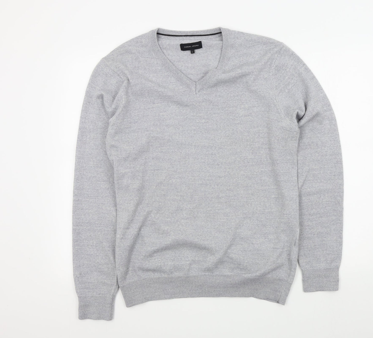 casual friday Mens Grey   Pullover Jumper Size L