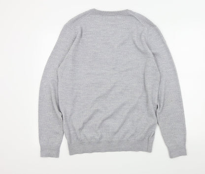 casual friday Mens Grey   Pullover Jumper Size L