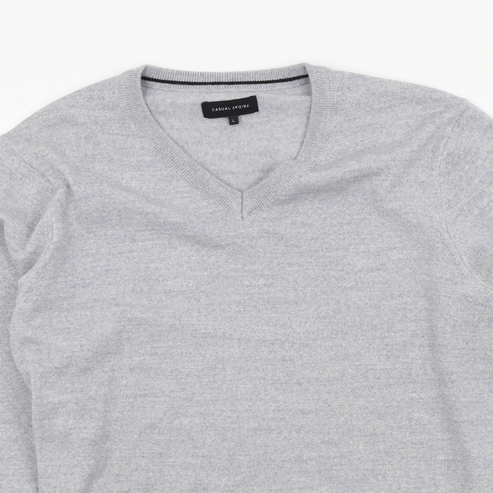 casual friday Mens Grey   Pullover Jumper Size L