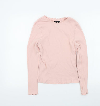 Womens UK Size 12 New Look Pink Pullover Jumper