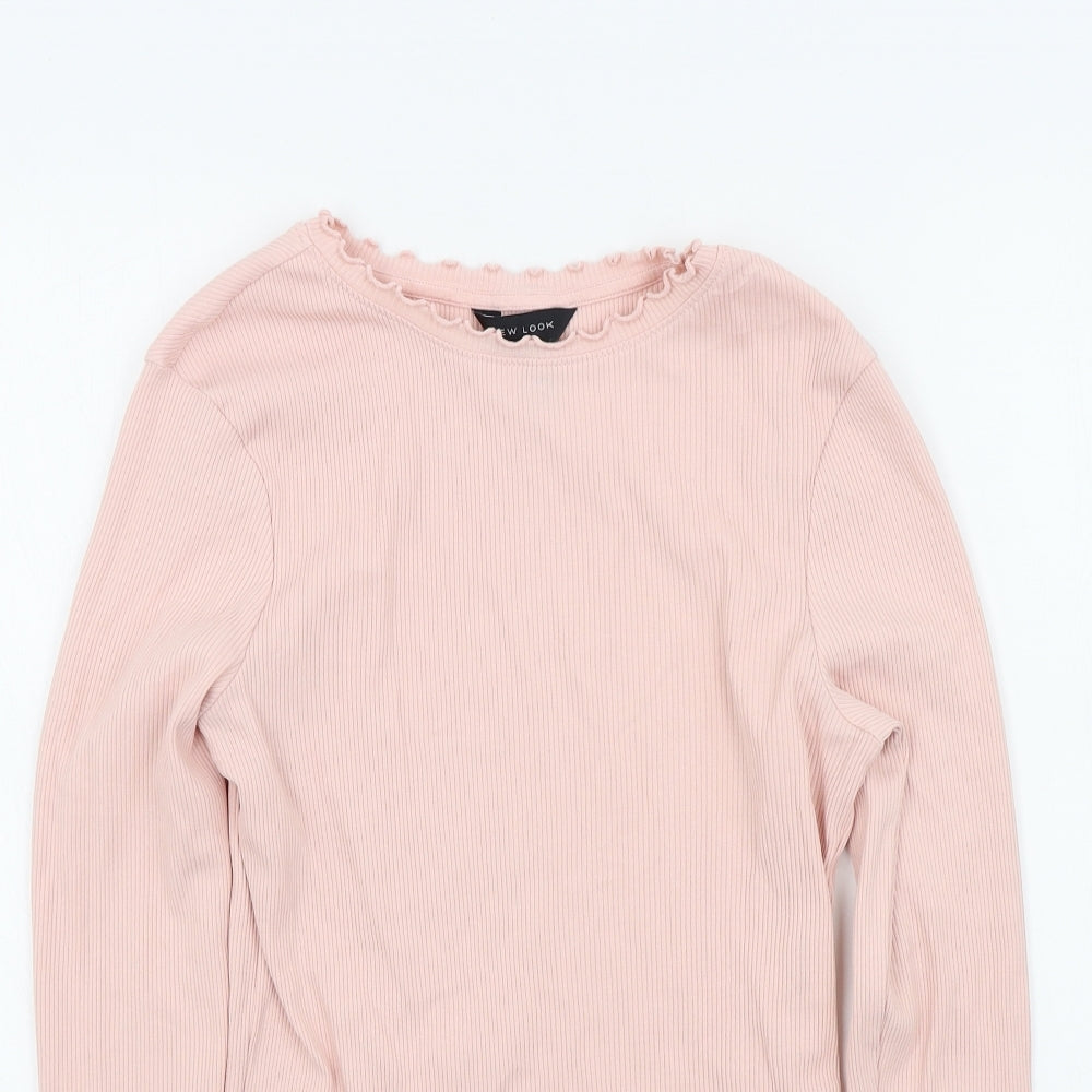 Womens UK Size 12 New Look Pink Pullover Jumper