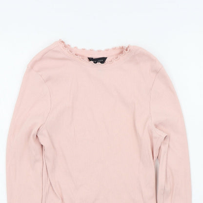 Womens UK Size 12 New Look Pink Pullover Jumper