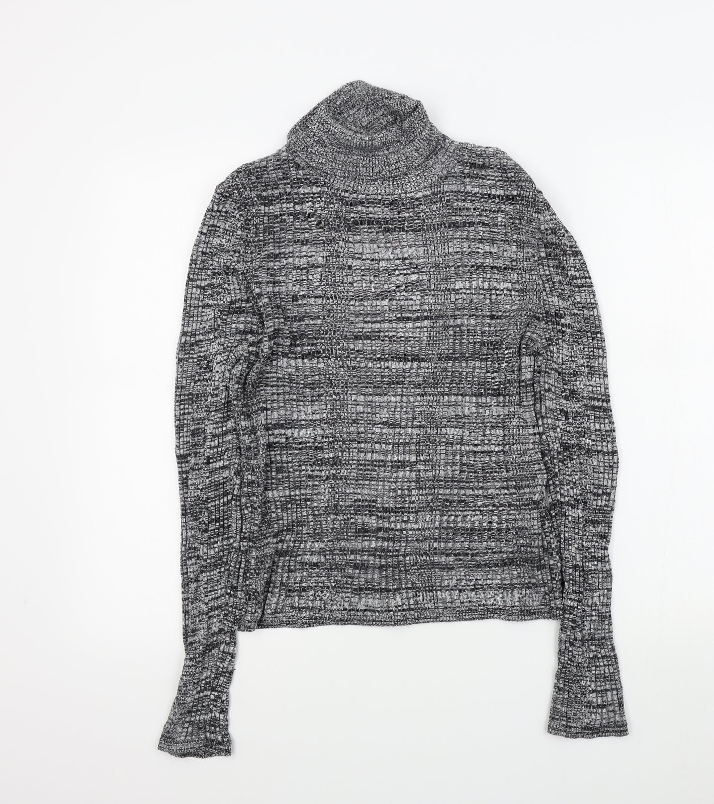 Womens UK Size 12 Topshop Grey Pullover Jumper