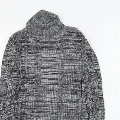 Womens UK Size 12 Topshop Grey Pullover Jumper