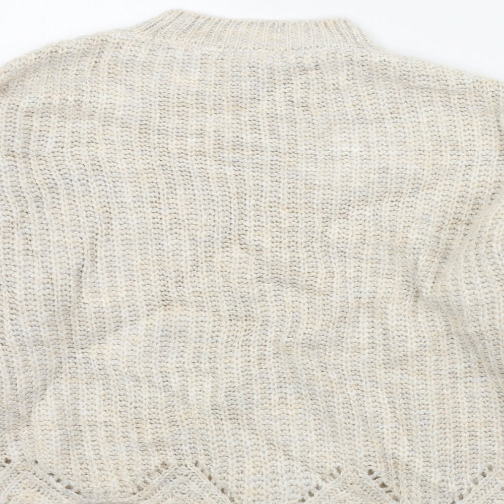 Primark Womens Beige   Pullover Jumper Size 10