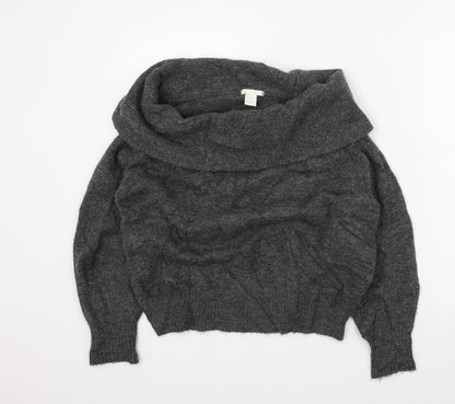 Womens UK Size S H&M Green Pullover Jumper