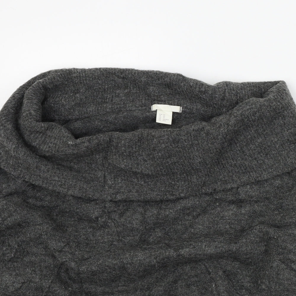 Womens UK Size S H&M Green Pullover Jumper