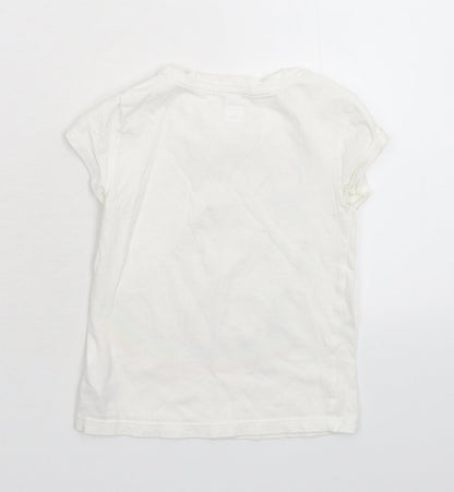 Gap Boys White   Basic T-Shirt Size XS