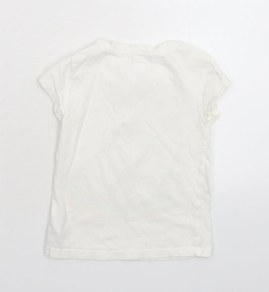 Gap Boys White   Basic T-Shirt Size XS