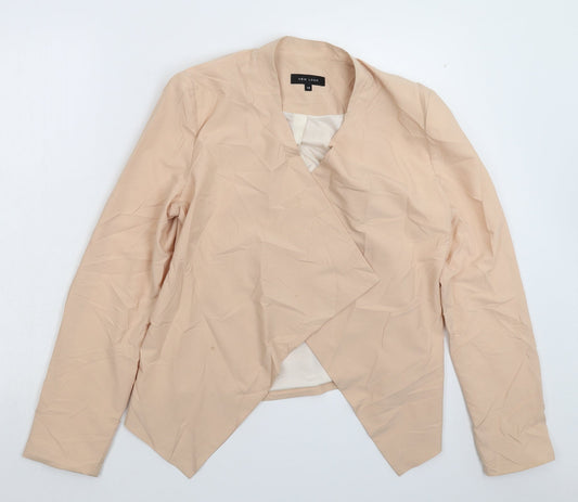 New Look Womens Beige   Jacket Blazer Size 12
