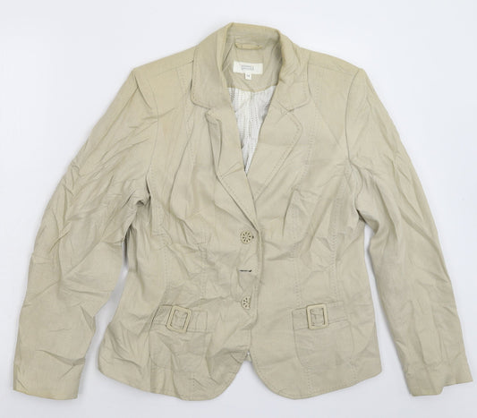Womens UK Size 14 Marks and Spencer Grey Jacket