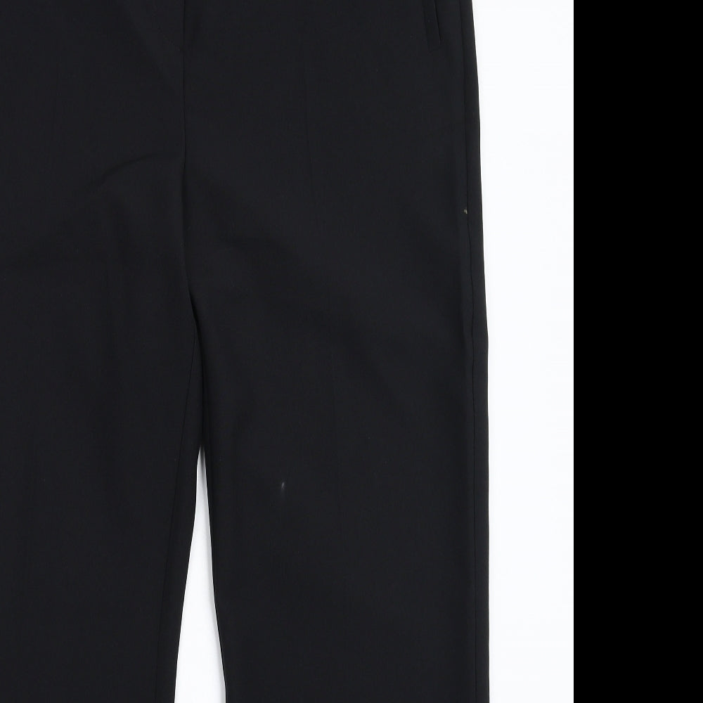 Womens UK Size 18 Peacocks Regular Fit  Black Trousers