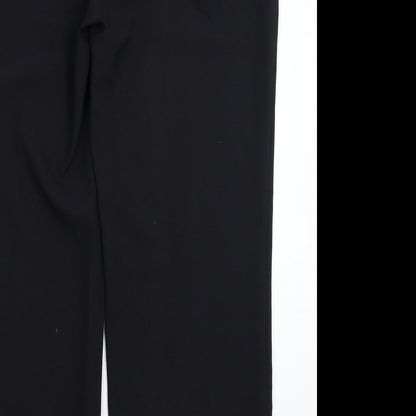 Womens UK Size 18 Peacocks Regular Fit  Black Trousers