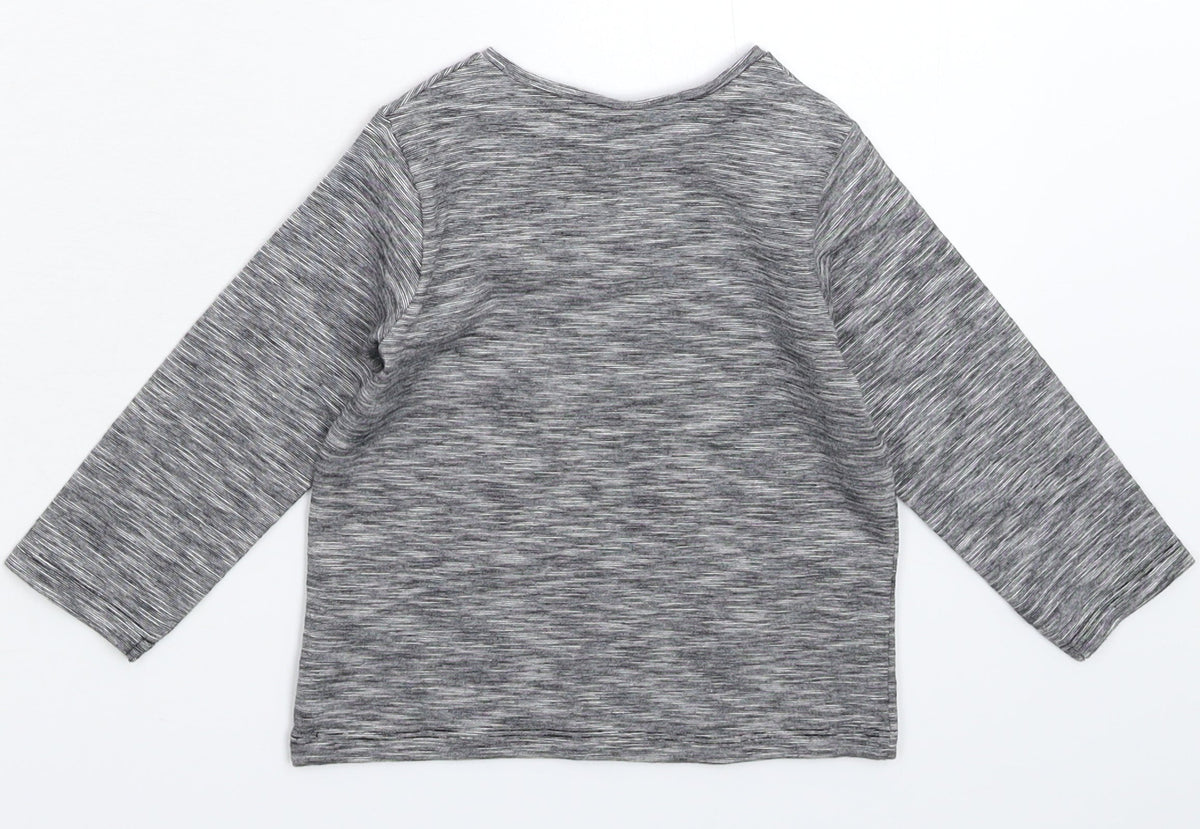 NEXT Baby Grey   Basic T-Shirt Size 12-18 Months